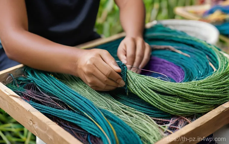 아트와 환경의 경계를 허물기 - Prompt 1: Community Weaving from Ocean Plastic**